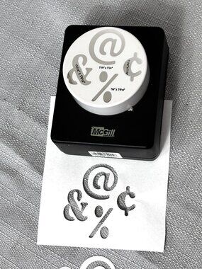 McGill Symbols Collection Paper Punch #69004